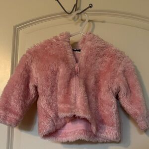 OshKosh B'gosh Pink Sparkle Puffer Jacket Plush Warmth